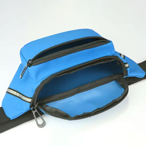 Eco-Friendly Waist Bag Made from Recycled Polyester with Adjustable Strap